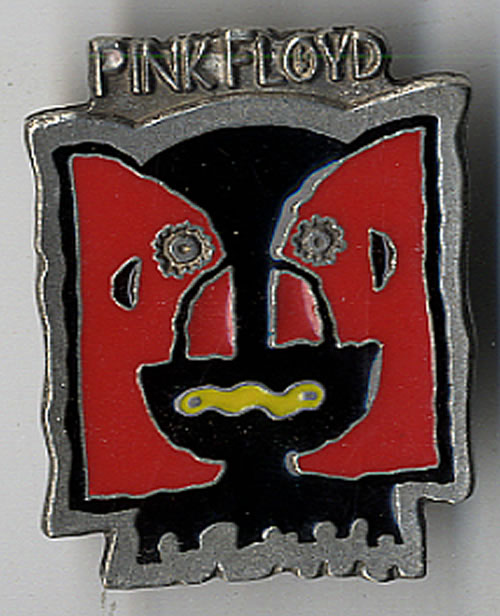 トップ floyd Pink The Bell Division Tシャツ+カットソー(半袖+袖なし) Pink Floyd The Division Bell Tour UK badge (554092) PIN BADGE